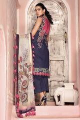 Roheenaz Unstitched 3 Piece Embroidered Lawn Collection'2021-R21-01-B