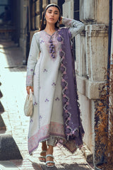 Broadway Returns By Mushq Unstitched 3 Piece Winter Collection'2022-MW22-07-Nilufur