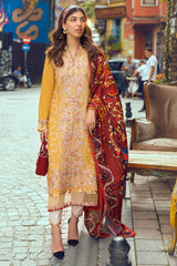 Broadway Returns By Mushq Unstitched 3 Piece Winter Collection'2022-MW22-11-Ela