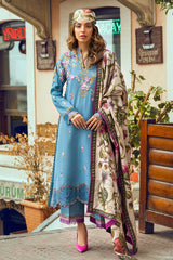 Broadway Returns By Mushq Unstitched 3 Piece Winter Collection'2022-MW22-12-Inara