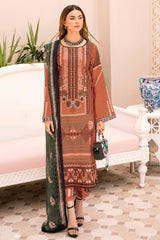 Rangrez by Ramsha Unstitched 3 Piece Luxury Lawn Vol-02 Collection'2022-N-205