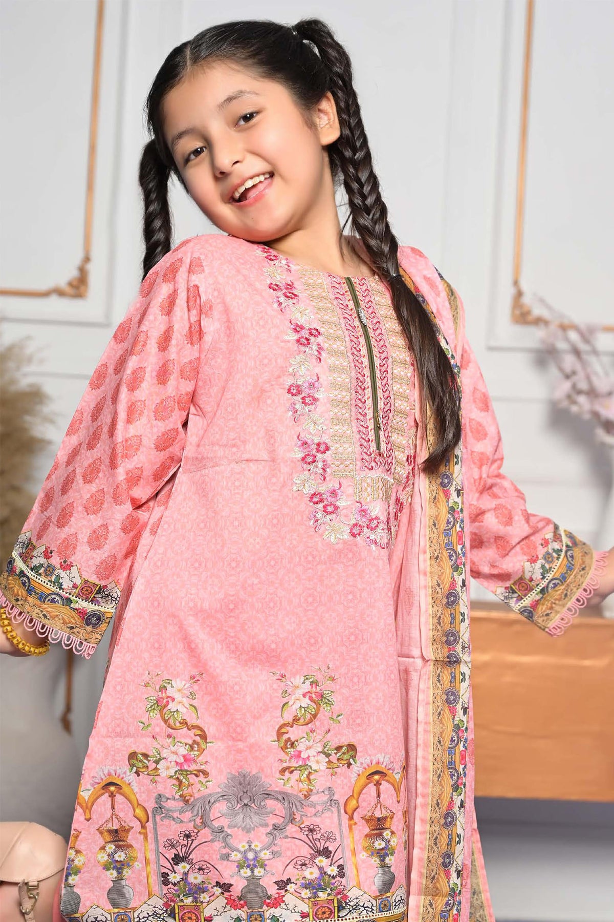 Shifa Girls by Suntex Fabrics Pret Kids Collection'2023-SH-2307