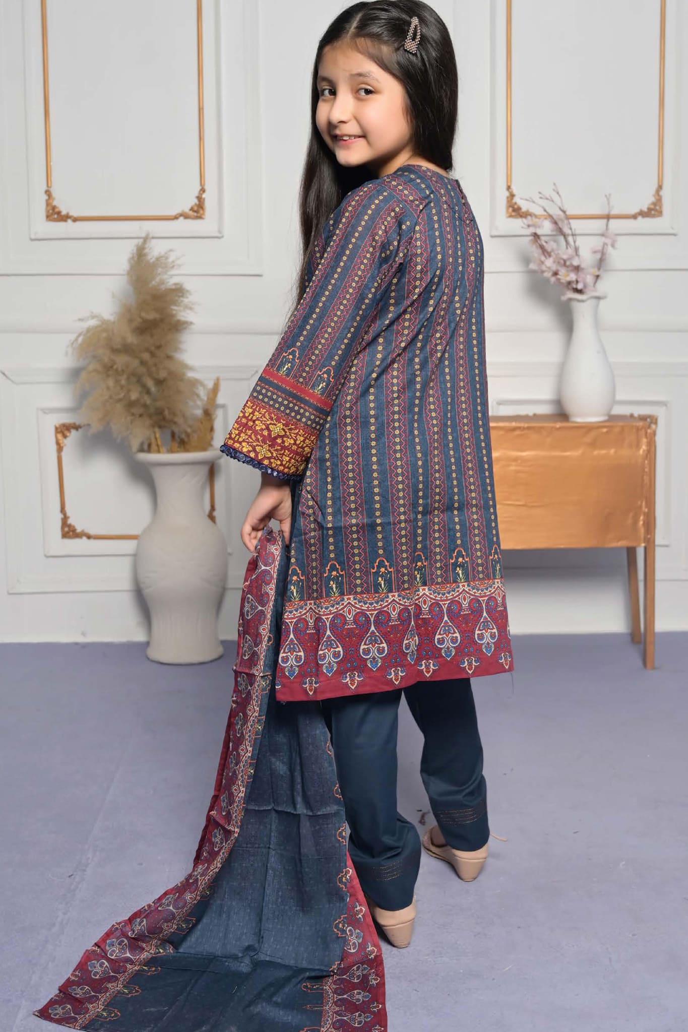 Shifa Girls by Suntex Fabrics Pret Kids Collection'2023-SH-2308
