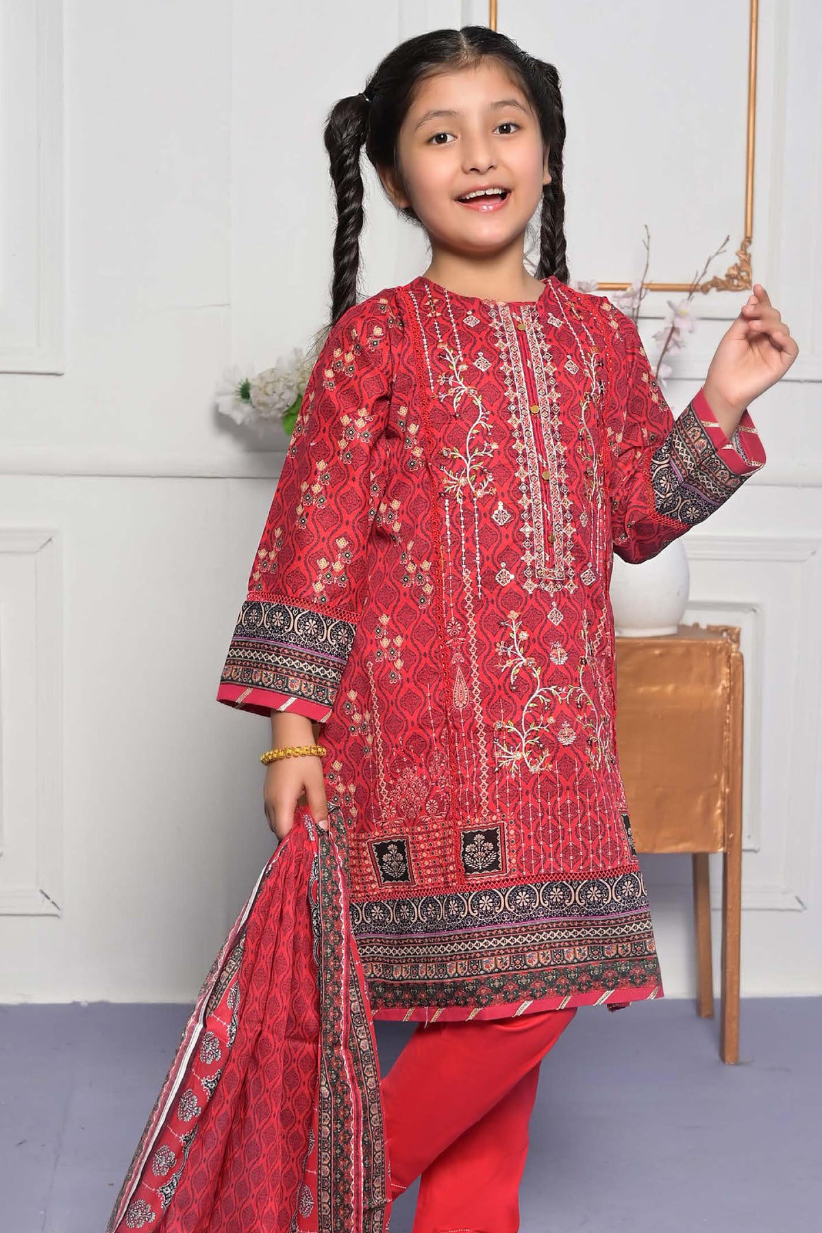 Shifa Girls by Suntex Fabrics Pret Kids Collection'2023-SH-2309