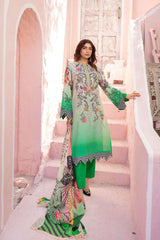 Maleeha by Shaista Unstitched 3 Piece Lawn Collection'2022-MS-239