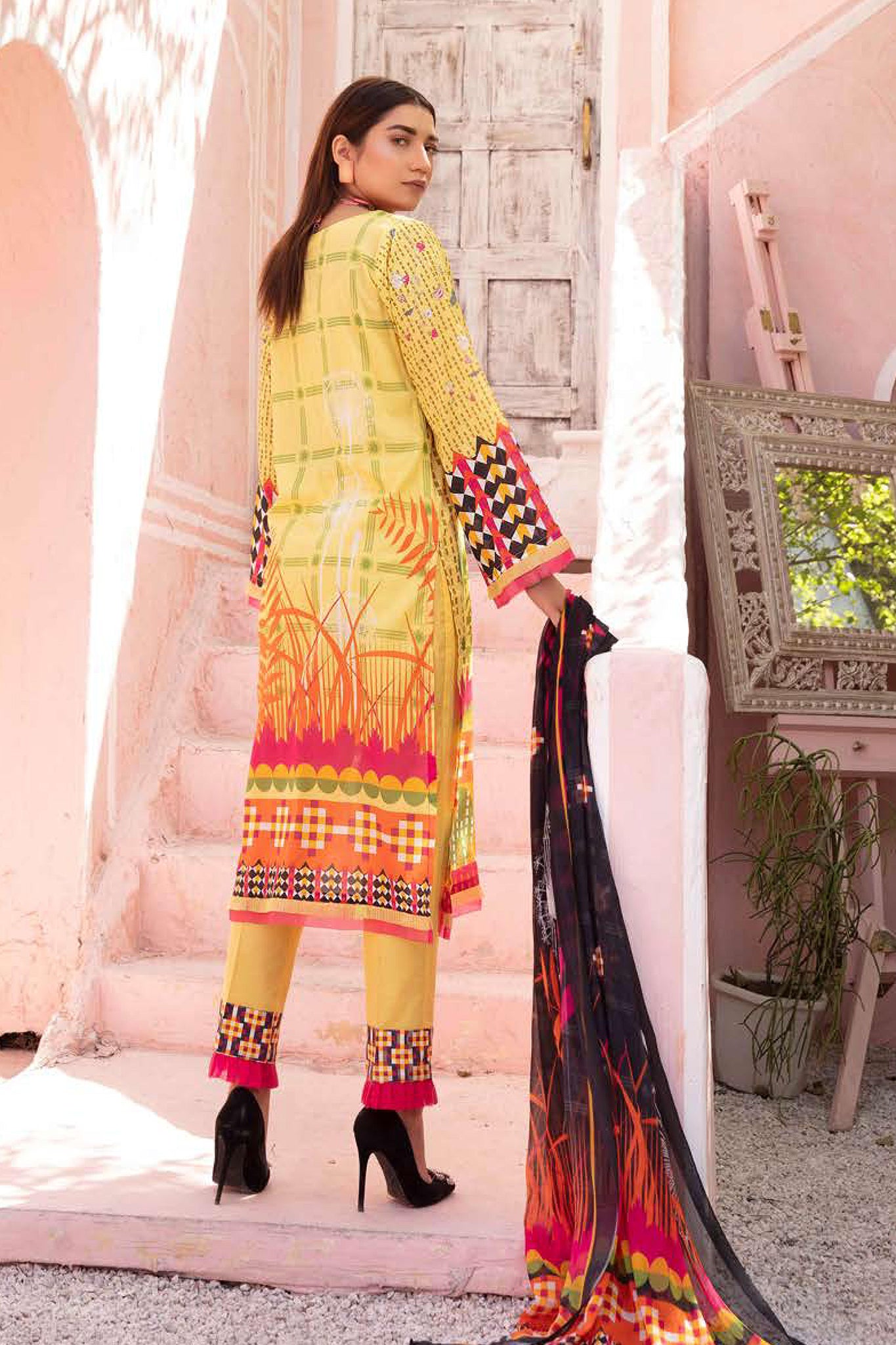 Maleeha by Shaista Unstitched 3 Piece Lawn Collection'2022-MS-240