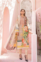 Maleeha by Shaista Unstitched 3 Piece Lawn Collection'2022-MS-244