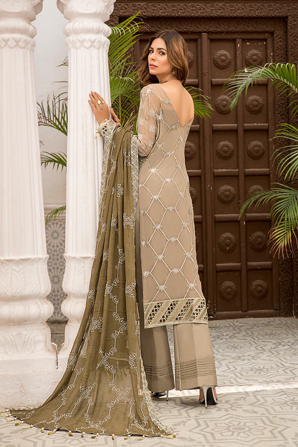 Maryam's Unstitched 3 Piece Luxury Formal Vol-25 Collection'2022-33-Regal Muse