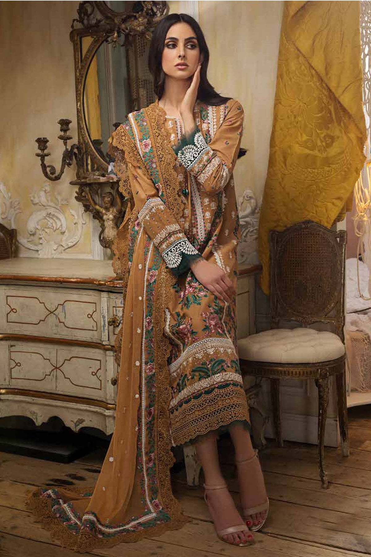 Sobia Nazir Unstitched 3 Piece Luxury Lawn Collection'2023-D-03-B