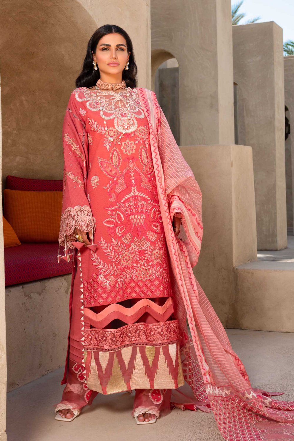 Shiza Hassan Unstitched 3 Piece Luxury Lawn Collection'2021-LL-04-A-Noor