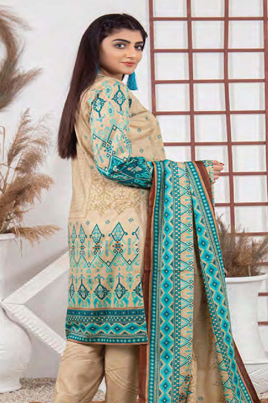 Five Star Unstitched 3 Piece  Printed Lawn Collection'2022-D-04