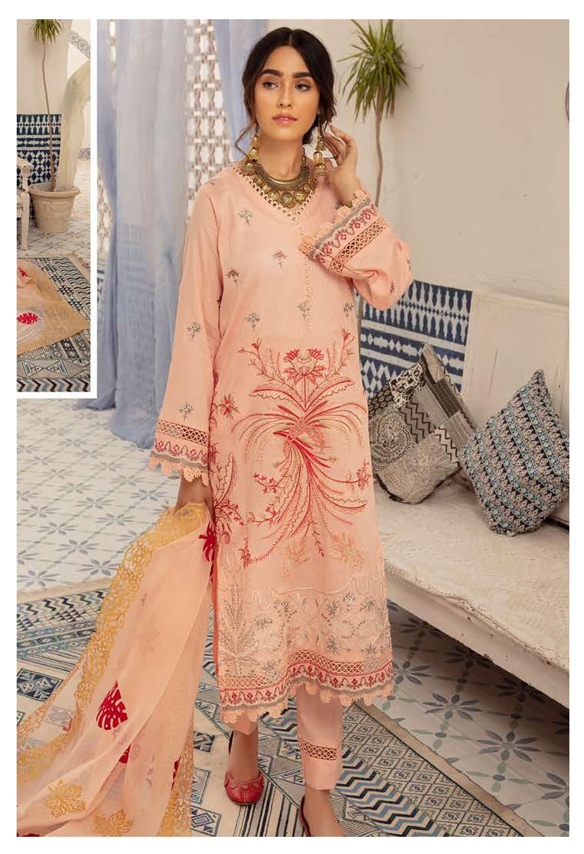 Blossom by Riaz Arts Unstitched 3 Piece Exclusive Lawn Collection'2022-BEL-05