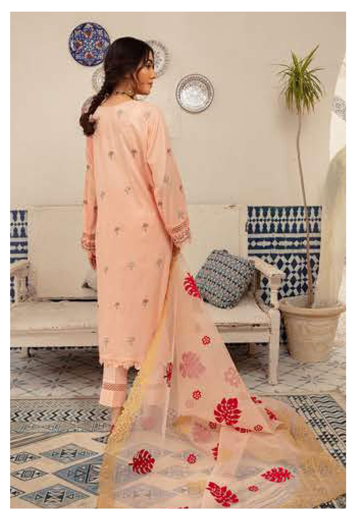 Blossom by Riaz Arts Unstitched 3 Piece Exclusive Lawn Collection'2022-BEL-05
