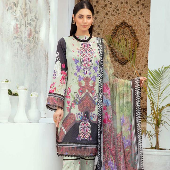 Tabeer by Riaz Arts Unstitched Swiss Lawn Collection'2021-TR-03