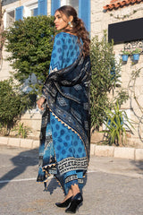 Tahra by Zainab Chottani Unstitched Lawn Collection'2021-06-B-Dotted Crush