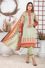Five Star Unstitched 3 Piece  Printed Lawn Collection'2022-D-06
