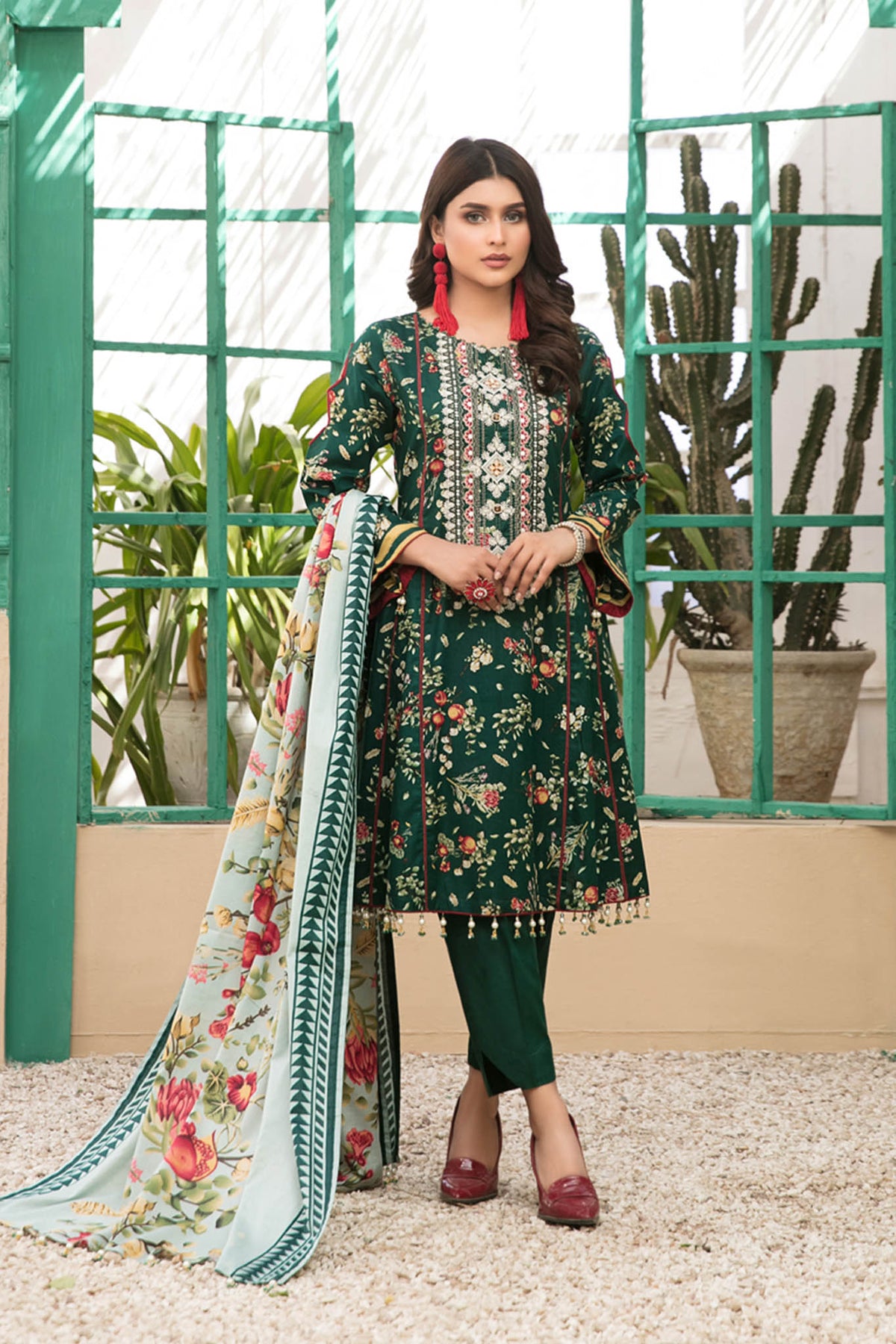 Fayona by Tawakkal Unstitched 3 Piece Lawn Collection'2022-D-6525-B