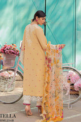 Tesoro Hemline by Mushq Unstitched 3 Piece Spring Summer Lawn Collection‘2023-HML-06-B