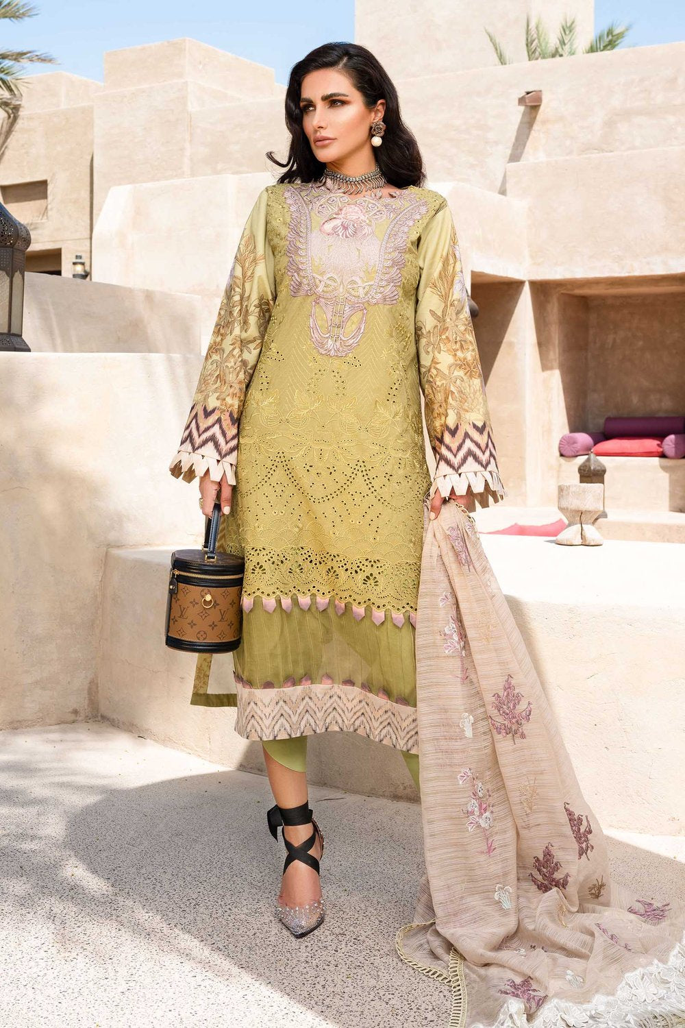 Shiza Hassan Unstitched 3 Piece Luxury Lawn Collection'2021-LL-07-A-Ariana