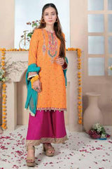 Titliyan by Tawakkal Stitched 3 Piece Embroidered Kid's Collection'2022-TK-7003