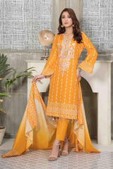 Aroosa by Tawakkal Unstitched 3 Piece Lawn Collection'2022-A-7017