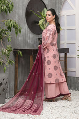 Saaliha by Tawakkal Unstitched 3 Piece Schiffli Table Print Lawn Collection'2022-S-7292