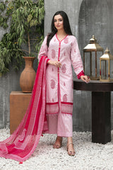 Saaliha by Tawakkal Unstitched 3 Piece Schiffli Table Print Lawn Collection'2022-S-7293