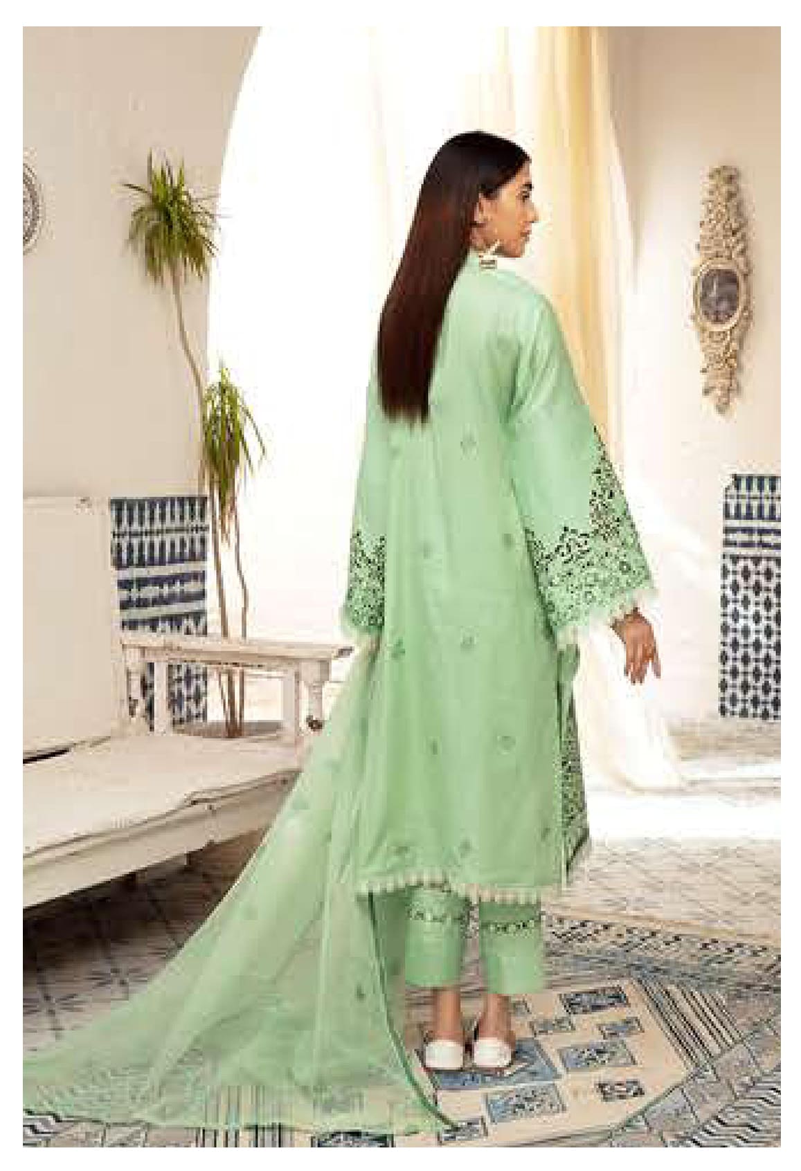 Blossom by Riaz Arts Unstitched 3 Piece Exclusive Lawn Collection'2022-BEL-07
