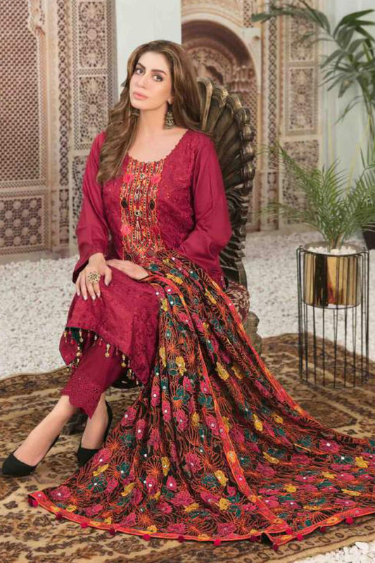 Sharmin by Tawakkal Unstitched 3 Piece Viscose Collection'2022-SV-7595