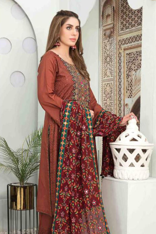 Sharmin by Tawakkal Unstitched 3 Piece Viscose Collection'2022-SV-7596