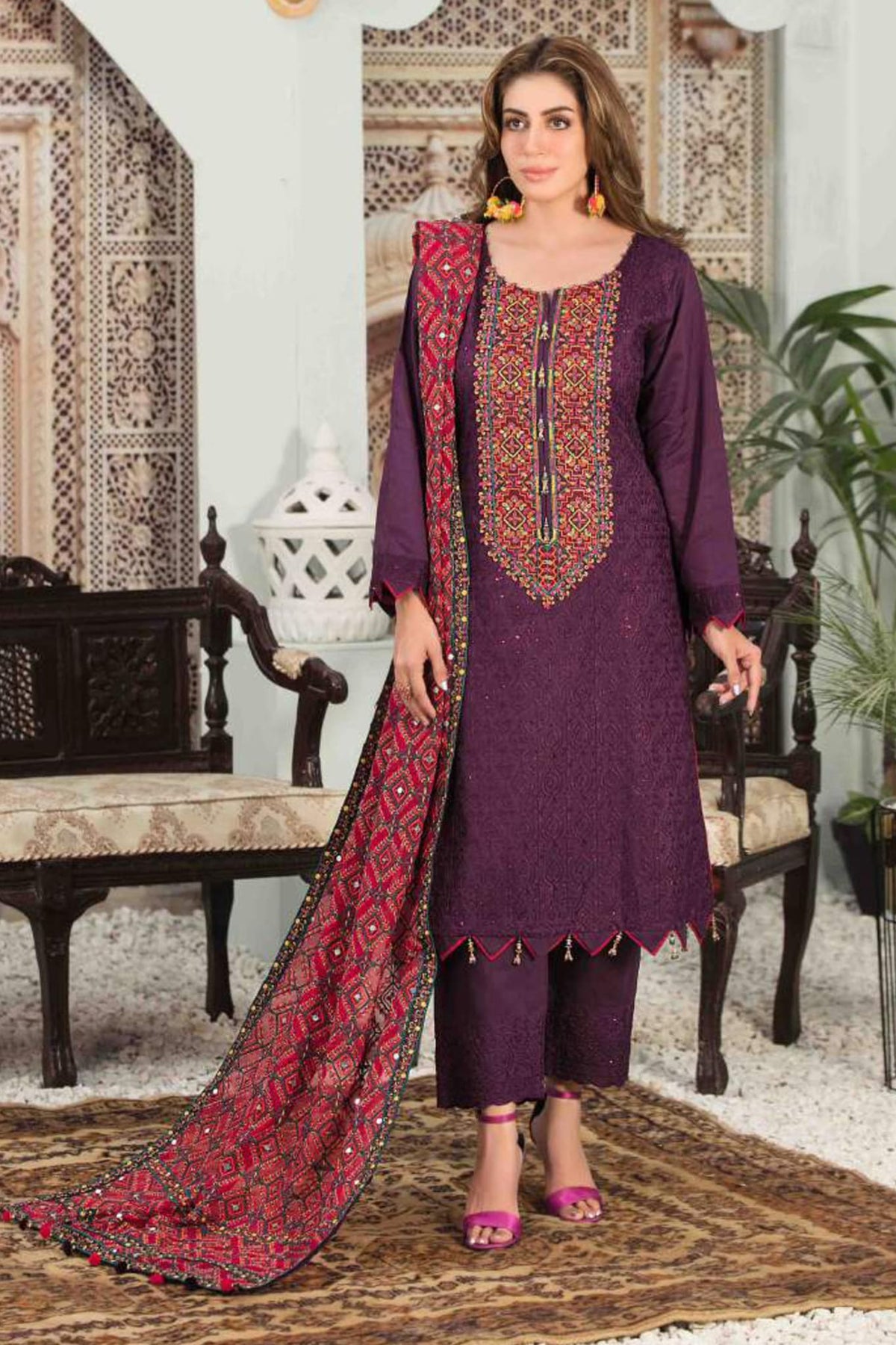 Sharmin by Tawakkal Unstitched 3 Piece Viscose Collection'2022-SV-7597