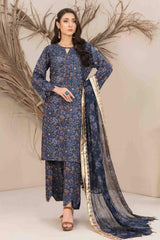 Manahil by Tawakkal Unstitched 3 Piece Digital Printed Linen Collection'2022-M-7769