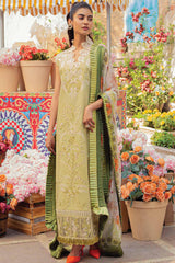 Tesoro Hemline by Mushq Unstitched 3 Piece Spring Summer Lawn Collection‘2023-HML-07-A