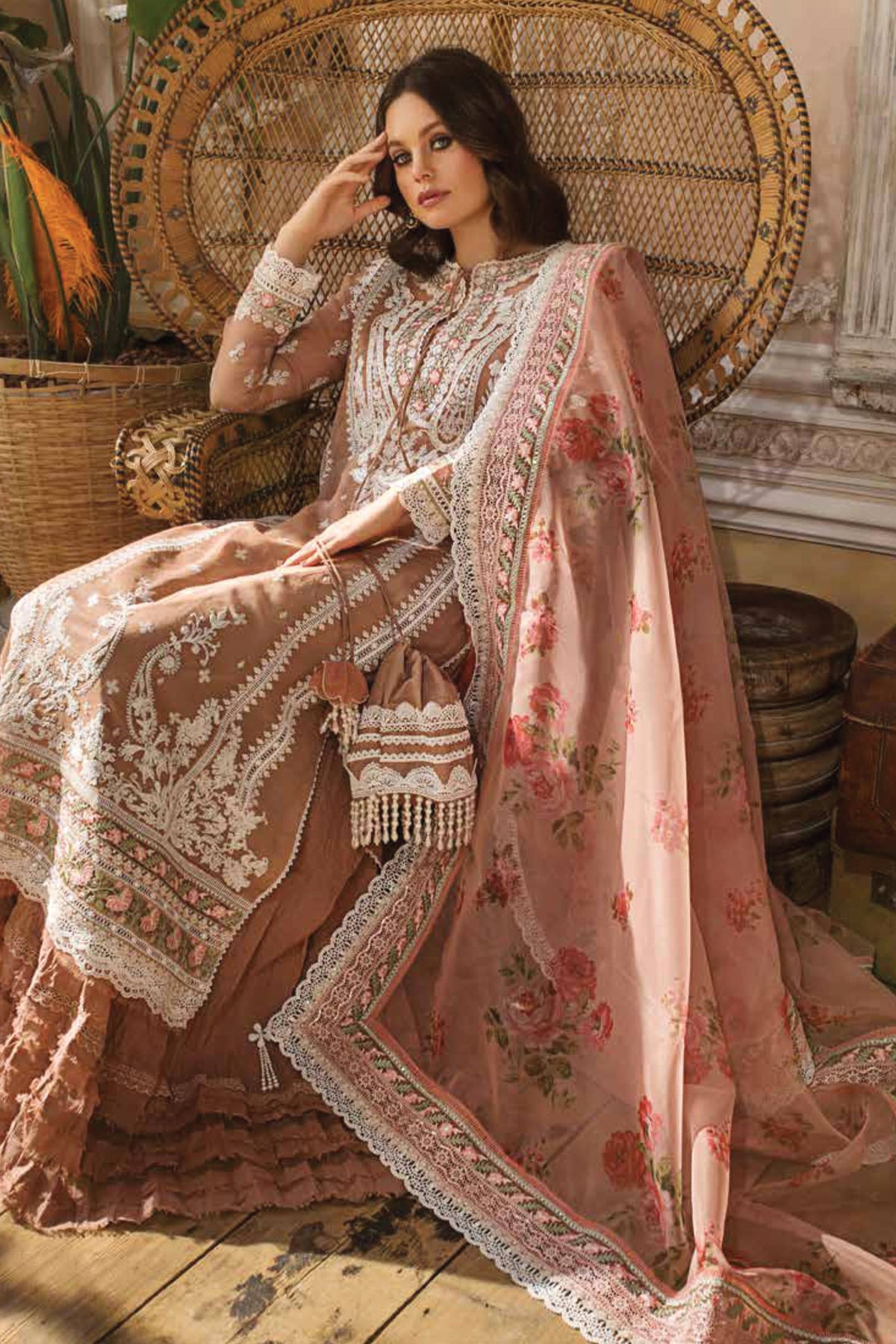 Sobia Nazir Unstitched 3 Piece Luxury Lawn Collection'2023-D-07-A