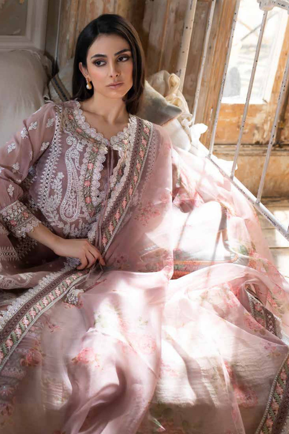 Sobia Nazir Unstitched 3 Piece Luxury Lawn Collection'2023-D-07-B
