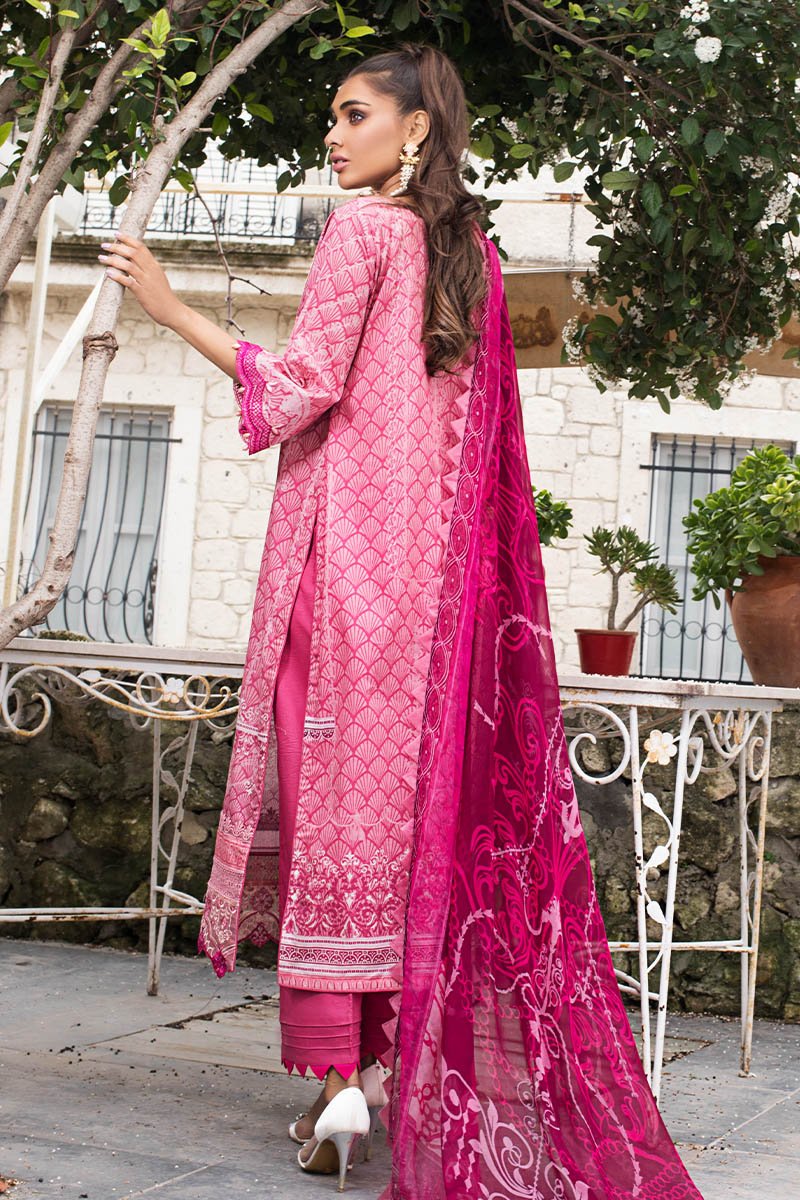 Tahra by Zainab Chottani Unstitched Lawn Collection'2021-08-B-Summer Glory