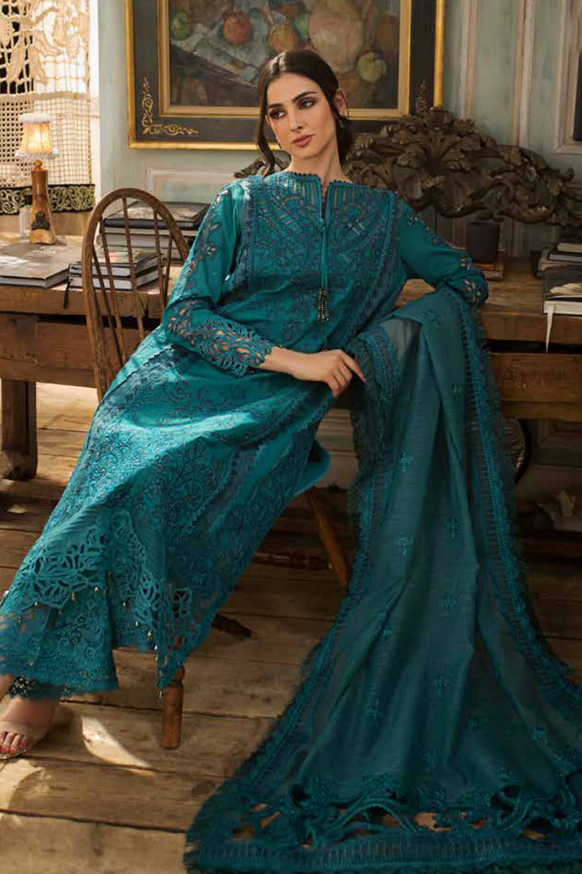 Sobia Nazir Unstitched 3 Piece Luxury Lawn Collection'2023-D-08-B