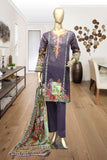 Shomi 3 piece Stitched Digital Printed Lawn Collection’2021-A-09-Purple
