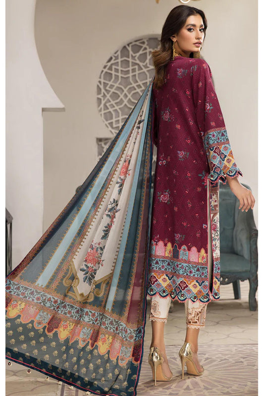 Nazafreen by Anaya Unstitched 3 Piece Emb Cambric Collection'2022-AEC22-01