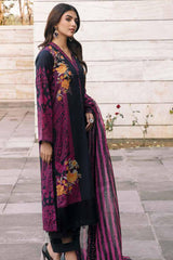 Charizma Unstitched 3 Piece Embroidered Lawn Collection'2023-AG-04