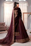 The Ayeza Edit Makhmal by Asim Jofa Unstitched 3 Piece Royal Velvet Collection'2022-AJAM-01