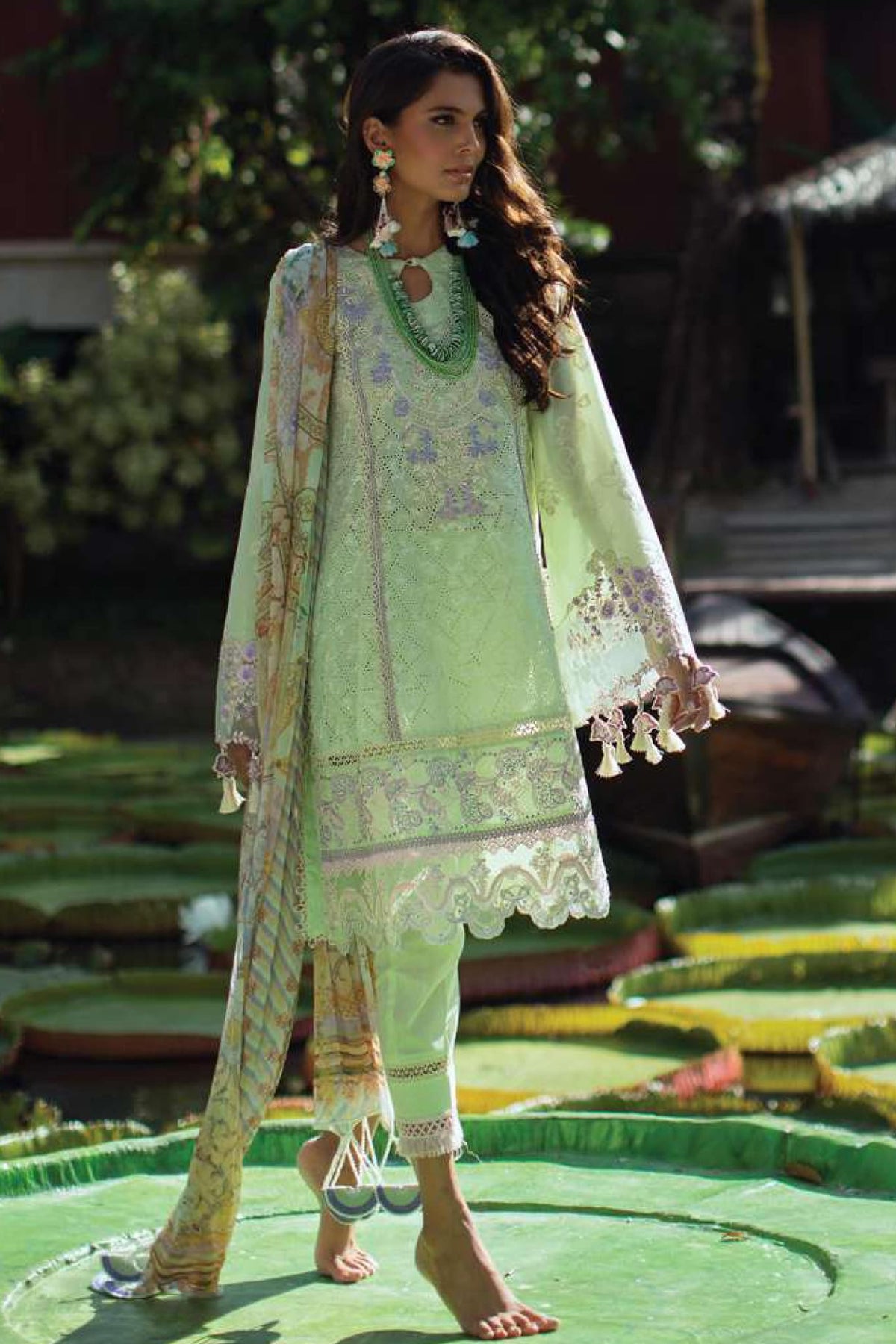 Zoha by Ansab Jahangir Unstitched 3 Piece Luxury Lawn Collection'2023-AJLL-23-05