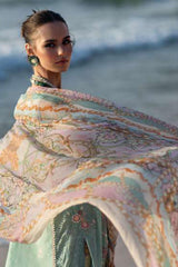 Zoha by Ansab Jahangir Unstitched 3 Piece Luxury Lawn Collection'2023-AJLL-23-09