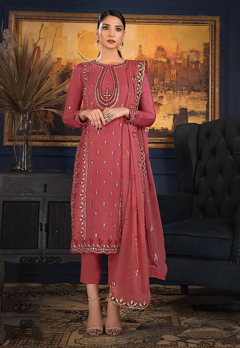 The Ramsha Edit by Asim Jofa Unstitched 3 Piece Festive Collection'2022-AJRE-07