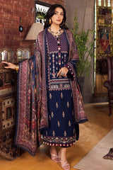 Asra by Asim Jofa Unstitched 3 Piece Printed Shawl Collection'2022-AJW-04