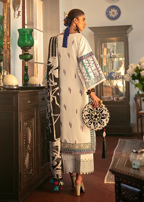 Sabzwari by Mahgul Unstitched 3 Piece Luxury Lawn Collection'2022-Artisinal