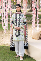 Bahaar Ayzel by Afrozeh Unstitched 3 Piece Printed Lawn Collection'2023-AZL-23-V1-03