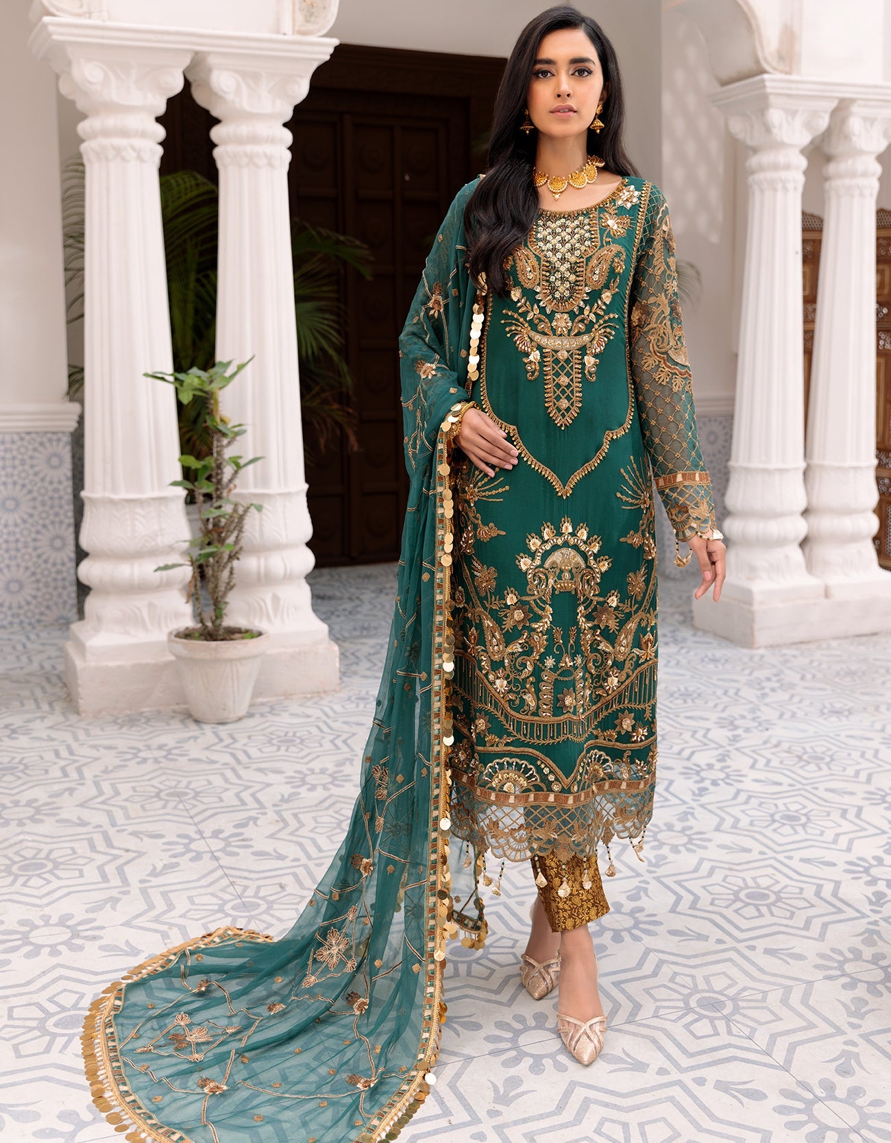 Belle Robe by Emaan Adeel Unstitched 3 Piece Luxury Edition 04 Collection'2022-BL-306