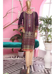 Sada Bahar Stitched Silk Pret Kurti Vol-02 Collection'2021-BS-08-Purple