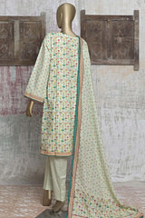 Bin Saeed Stitched 3 Piece Printed Cotton Collection'2022-CF-0009-L.Pista